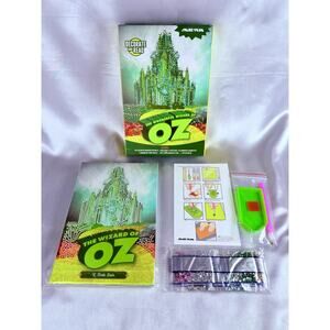 Diamond Art Kit The Wonderful Wizard Of Oz Book Decorate & Read By Spark plug